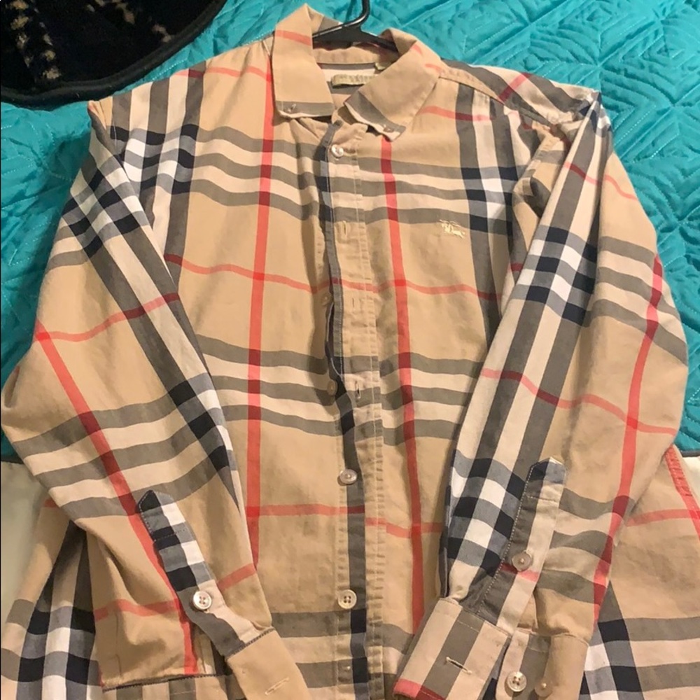 Burberry long sleeve button down